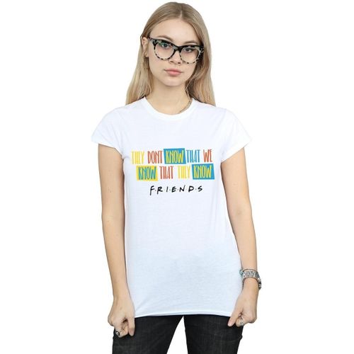 T-shirt They Don't Know Script - Friends - Modalova