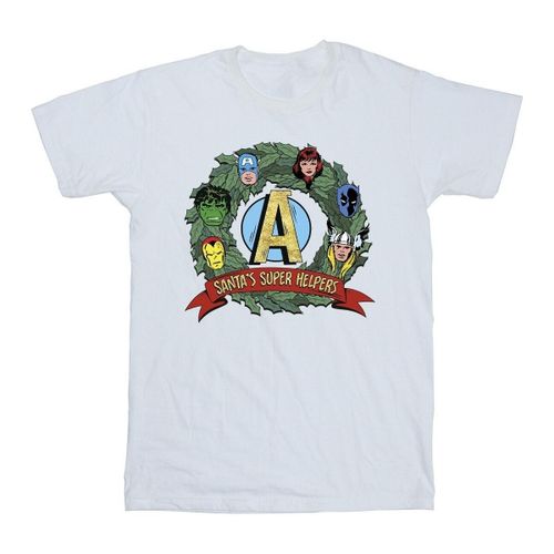 T-shirt Santa's Super Helpers - Marvel - Modalova