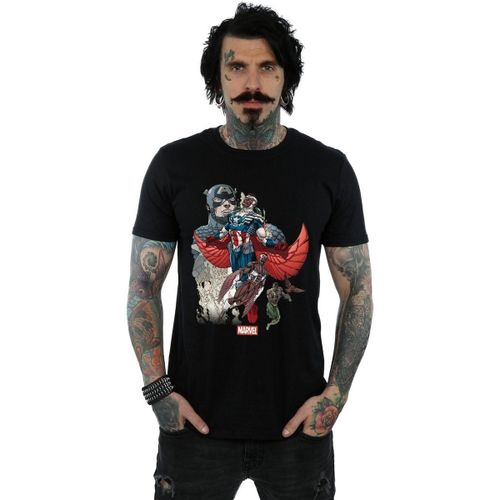 T-shirt Marvel Falcon Evolution - Marvel - Modalova