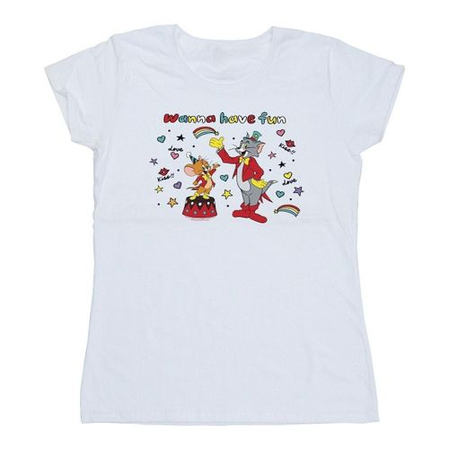 T-shirt Wanna Have Fun - Dessins Animés - Modalova