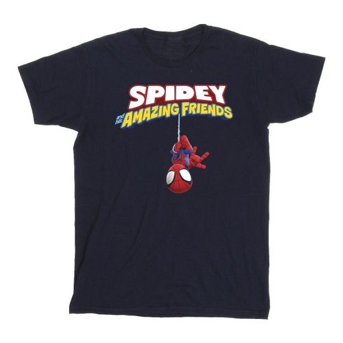 T-shirt Marvel Hanging Upside Down - Marvel - Modalova