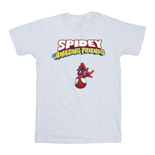 T-shirt Marvel Hanging Upside Down - Marvel - Modalova
