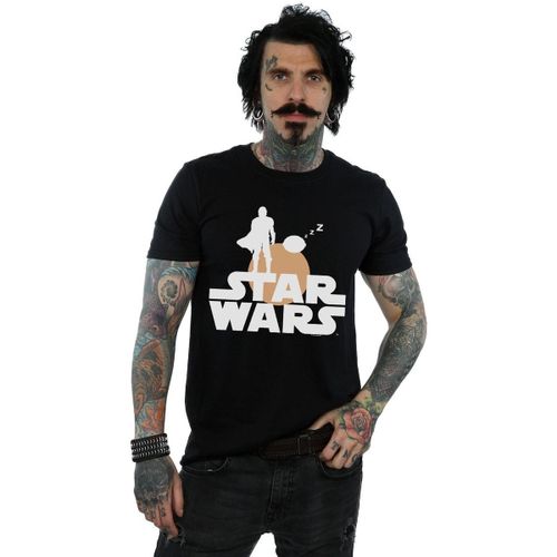 T-shirt The Mandalorian And The Child - Disney - Modalova