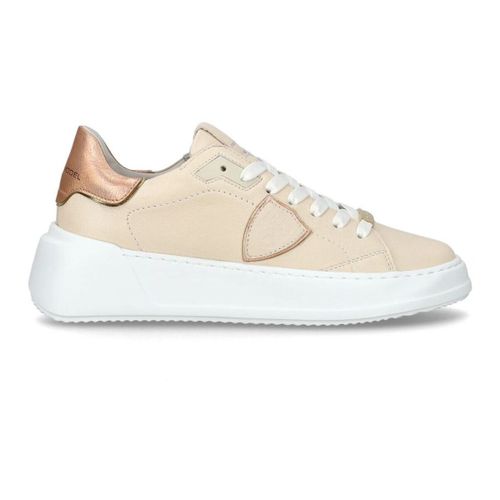 Baskets BJLD WM03 - TRE TEMPLE-COUX METAL/NUDE ROSE - Philippe Model - Modalova