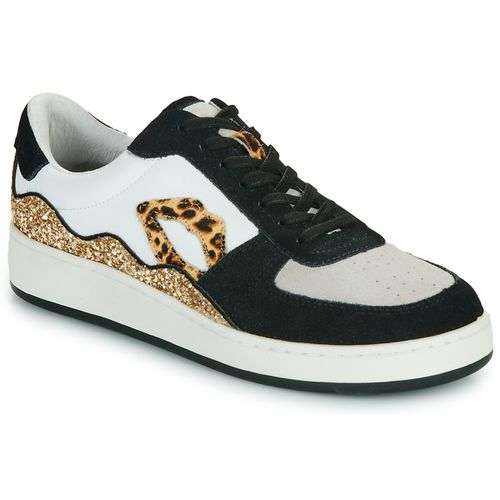 Baskets basses LOULOU NOIR LEOPARD - Bons baisers de Paname - Modalova