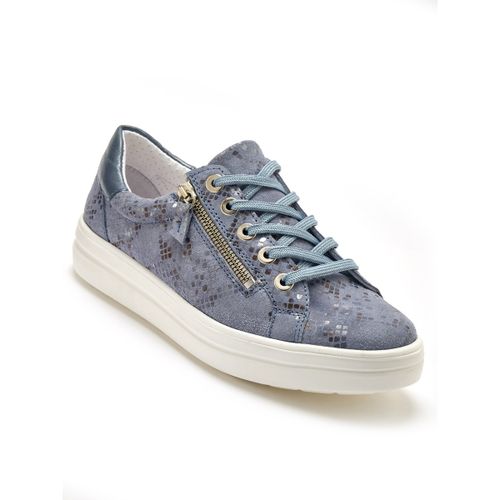 Baskets montantes Baskets cuir avec zip et lacets - Pediconfort - Modalova