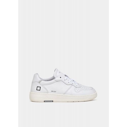 Baskets W997-CR-CA-WH COURT CALF-WHITE - D.A.T.E. - Modalova