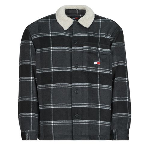 Surchemises TJM CHECK SHERPA OVERSHIRT EXT - Tommy Jeans - Modalova
