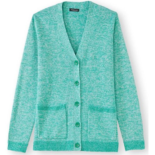 Gilet by - Gilet V maille chinée - Daxon - Modalova