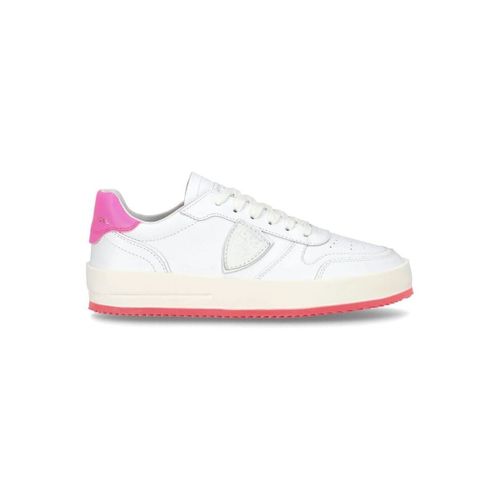 Baskets VNLD VN02 - NICE LOW-VEAU NEON BLANC/FUCSIA - Philippe Model - Modalova