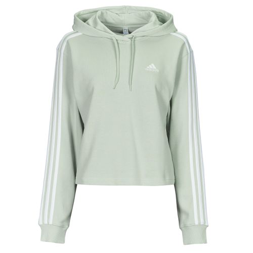 Sweat-shirt Essentials 3-Stripes French Terry Crop Hoodie - adidas - Modalova