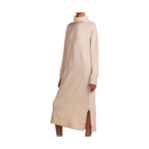 Robe Pieces Rollneck Knitt - Pieces - Modalova