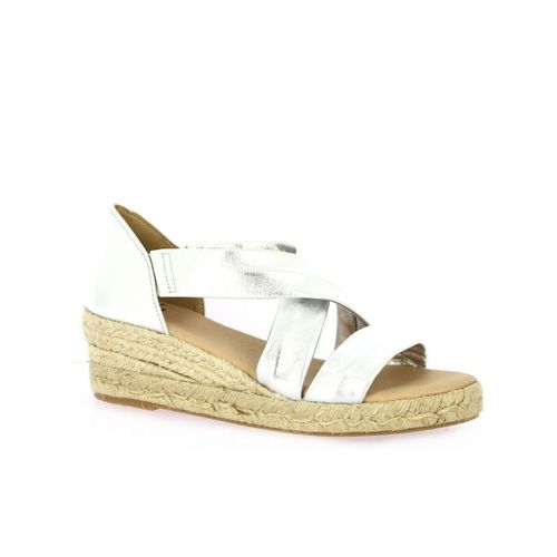 Sandales compensées Espadrille cuir laminé - Exit - Modalova