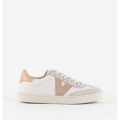 Baskets basses BASKET BERLIN CICLISTA EFFET CUIR DAIM COULEUR 1126184 - Victoria - Modalova