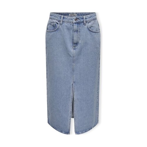 Jupes Noos Bianca Midi Skirt - Light Blue Denim - Only - Modalova