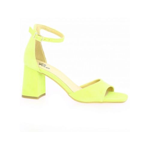 Sandales à talon Nu pieds cuir velours - Pao - Modalova