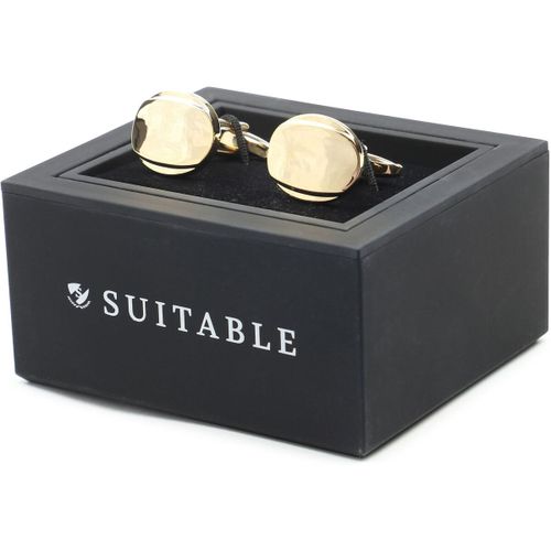 Accessoires Boutons de Manchette Or Ovale - Suitable - Modalova