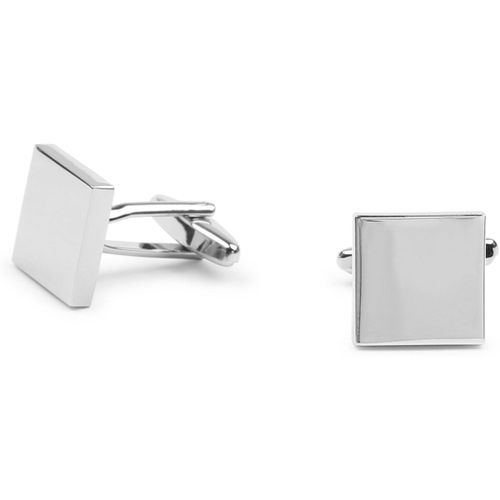 Accessoires Boutons de Manchette Argent Shiny Carré - Suitable - Modalova