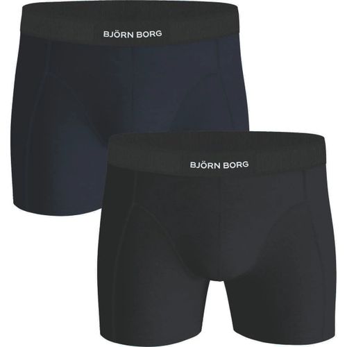 Caleçons Boxers 2 Pack Black/Blue - Björn Borg - Modalova