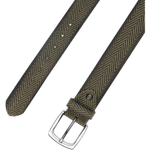 Ceinture Ceinture Structure En Cuir Vert - Suitable - Modalova
