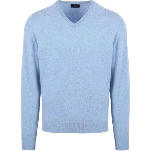 Sweatshirts Pull Col-V Agneline Bleu Clair - William Lockie - Modalova