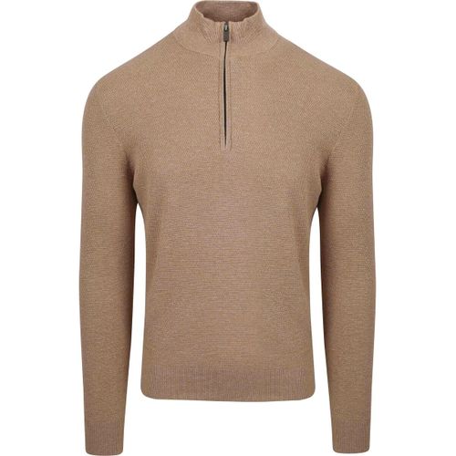 Sweatshirts Pull Half Zip Beige Structure - Suitable - Modalova