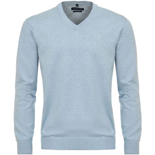 Pull Casamoda Pull Col-V Bleu Clair - Casamoda - Modalova