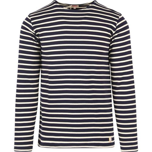 Sweatshirts Pull Rayures Bleu Foncé - Armor Lux - Modalova