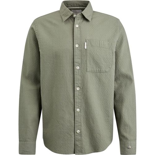 Chemise Surchemise Verte Texture Gaufrée - Cast Iron - Modalova
