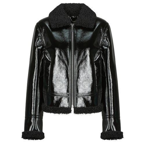Blouson LS ANDREA FAUX SHEARLING JKT - Guess - Modalova