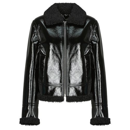 Blouson LS ANDREA FAUX SHEARLING JKT - Guess - Modalova