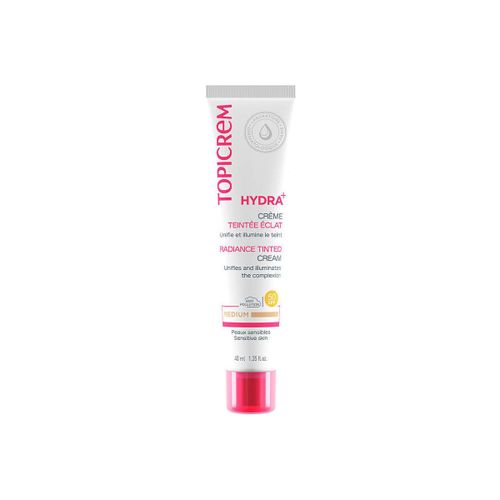 Protections solaires Hydra+ Crème Teintée Spf50 moyen - Topicrem - Modalova