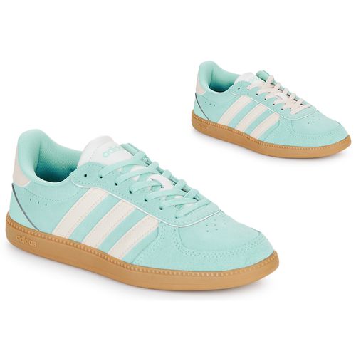 Baskets basses BREAKNET SLEEK SUEDE - adidas - Modalova