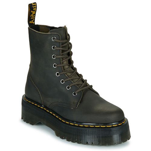 Boots Jadon Charcoal Grey Burnished Waxy Pull Up - Dr. Martens - Modalova