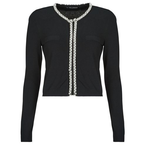 Gilet CLASSIC PEARL KNIT CARDIGAN - Karl Lagerfeld - Modalova