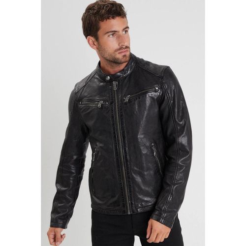 Veste WINSTON HOOD LAMB VITA BLACK - Daytona - Modalova