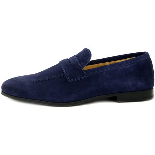 Mocassins Chaussures, Mocassin, Daim-166TP - Exton - Modalova