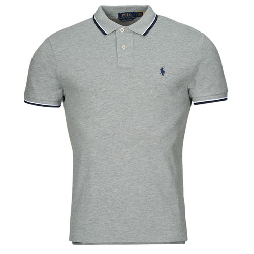 Polo POLO COUPE DROITE EN COTON BASIC MESH COL FANTAISIE - Polo Ralph Lauren - Modalova