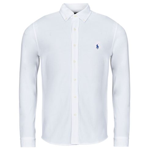 Chemise CHEMISE AJUSTEE COL BOUTONNE EN POLO FEATHERWEIGHT - Polo Ralph Lauren - Modalova