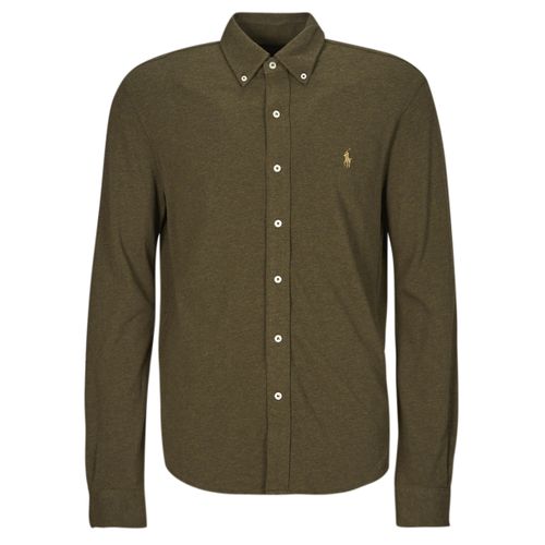 Chemise CHEMISE AJUSTEE COL BOUTONNE EN POLO FEATHERWEIGHT - Polo Ralph Lauren - Modalova