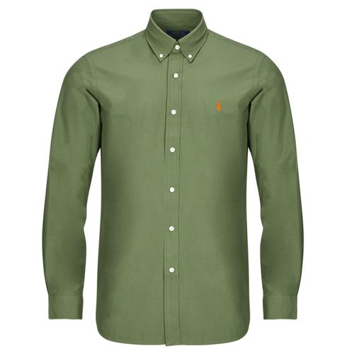 Chemise CHEMISE AJUSTEE EN POPLINE DE COTON COL BOUTONNE - Polo Ralph Lauren - Modalova