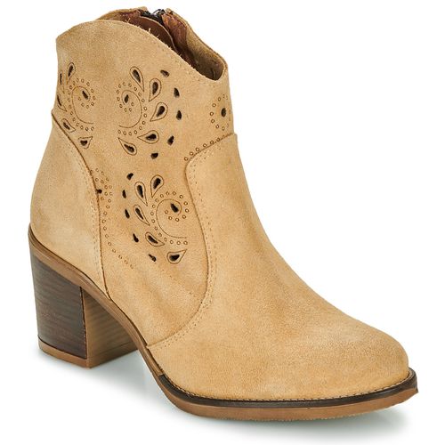 Bottines ORNE-004-SERRAJE-BEIG - YOKONO - Modalova