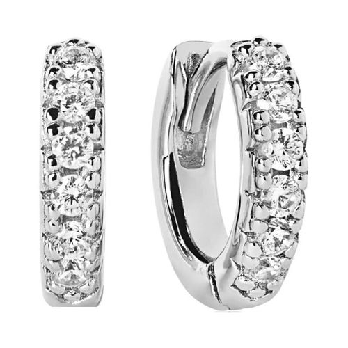 Boucles oreilles Créoles Ellera argent petit modèle - Sif Jakobs - Modalova