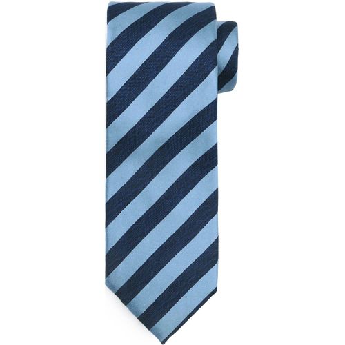 Cravates et accessoires Cravate en soie indigo rayée - Suitable - Modalova