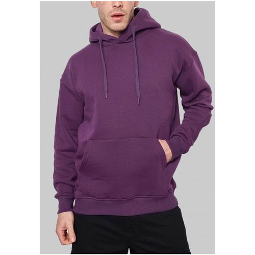 Pull Sweat à capuche H, Violet - Kebello - Modalova