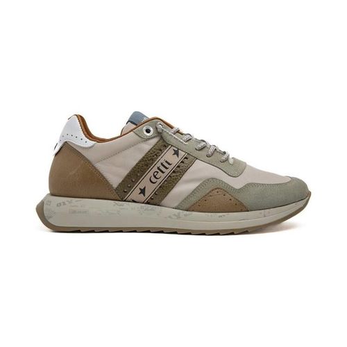 Baskets BASKETS 1216 BLANC-BEIGE-VERT - Cetti - Modalova
