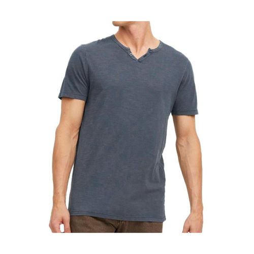 T-shirt Jack & Jones Split Neck - Jack & Jones - Modalova