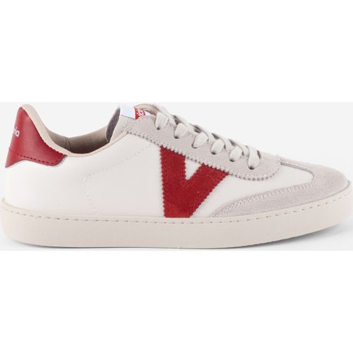 Baskets basses BASKET BERLIN CICLISTA EFFET CUIR DAIM COULEUR 1126184 - Victoria - Modalova