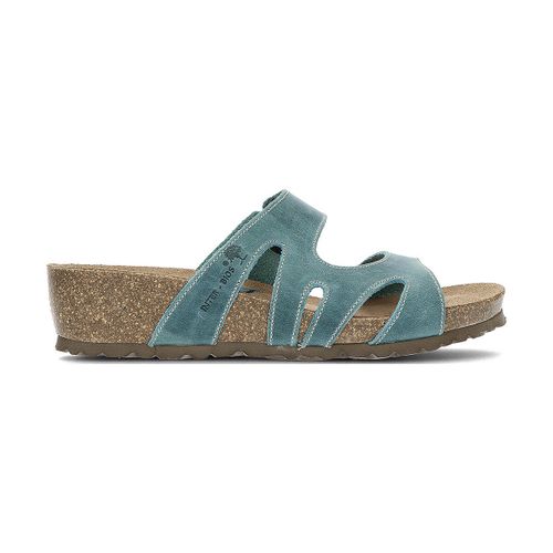 Sandales compensées 5317 jeans2 - Interbios - Modalova