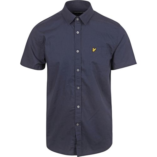 Chemise Chemise Short Sleeve Poplin Marine - Lyle And Scott - Modalova